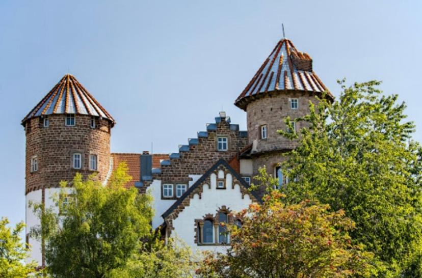 Luxus Appartement Im Schloss Fockelberg Экстерьер фото